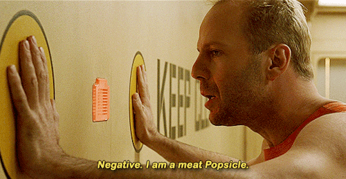bootlickingboy:sci-fi-gifs:The Fifth Element (1997) dir. Luc BessonI AGREE WITH THAT …I WOULD CERTAI