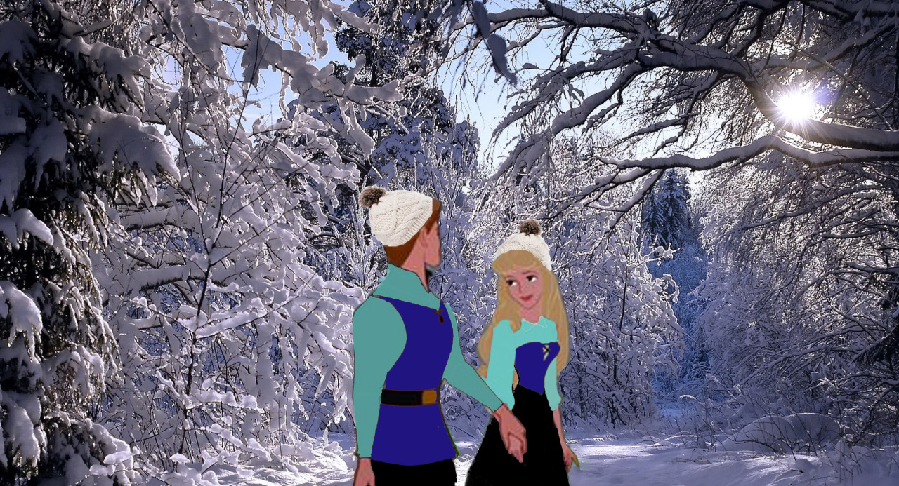 findthedisneymagic:  19 days until Christmas!! Aurora and Philip are walking in a
