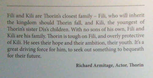 filifeels:  /CRIES AND FALLS DOWN THE STAIRS AND SOBS ///Thorin is tough on Fili, and overly protective of Kili./// 