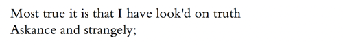 William Shakespeare, ‘Sonnet 110′ from Shakespeare’s Sonnets (1609)