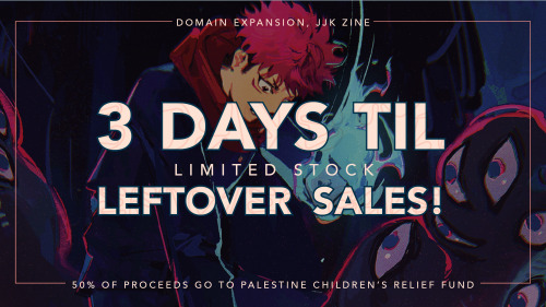  ◠◡  ⫸ LEFTOVER SALES OPEN IN 3 DAYS! ⫷  ◠◡Surprise! We bet you thought you’d seen the last of