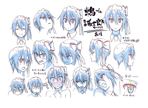artbooksnat:  Nisekoi (ニセコイ)An assortment of first season character designs and costumes for Tsugumi Seishirou, illustrated by character designer Nobuhiro Sugiyama (杉山延寛) and scanned from the Nisekoi Production Note.  waifuuuuuuuuuu!~