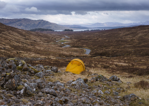 Ben Alder and surrounding range, Scotland. May, 2018.
