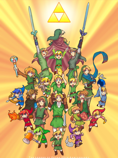 Happy The Legend of Zelda 30th anniversary~