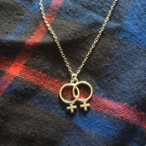 mossbian: my gay necklace arrived today! it’s from here and now all i need is a gf to fas