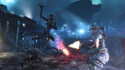 gamefreaksnz:  Aliens Colonial Marines: new screenshots released  Sega has released new images for Aliens: Colonial Marines, a squad-based first-person shooter in the works at Gearbox Software.