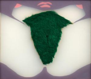 Small Green Fur, 1970Evelyne Axell  b.1935 Belgian pop-artist, surrealist