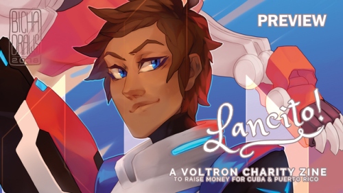 a little preview of the piece i’ve been working on for @lancitozine​ ! a wonderful charity zine full