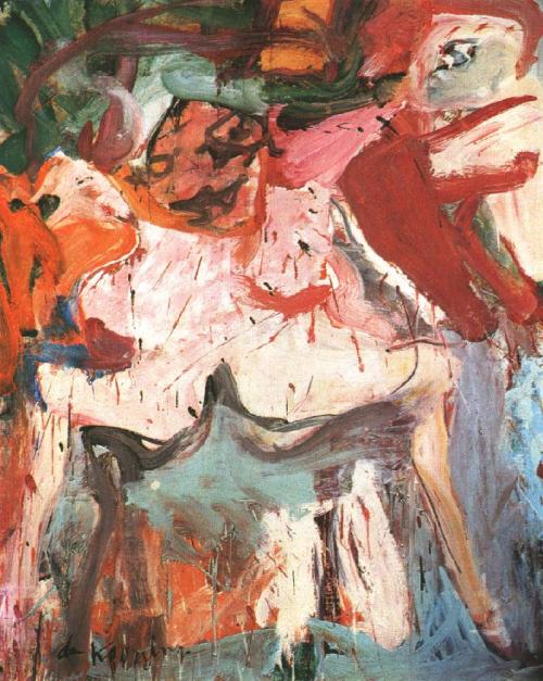 artist-dekooning: The Visit, 1967, Willem de Kooning