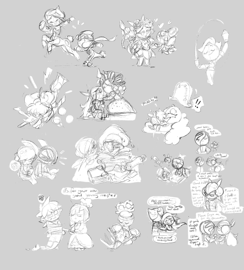 Some CR sketches that piled up during a year. Wanted to wait a little bit to fill up the image limit