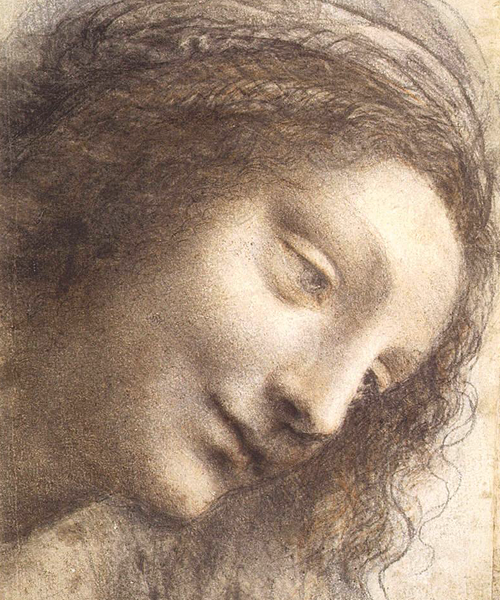 marcuscrassus: Leonardo da Vinci - Head of the Virgin