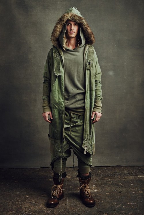 voiceofnature:  Greg Lauren’s aesthetic is very clearly defined and noticed. His clothes are t