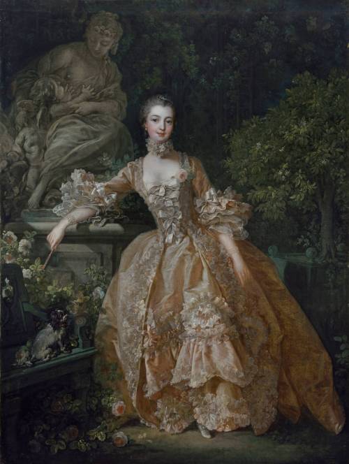 François Boucher (France ,1703−1770)Portrait of Madame Pompadour ,1759