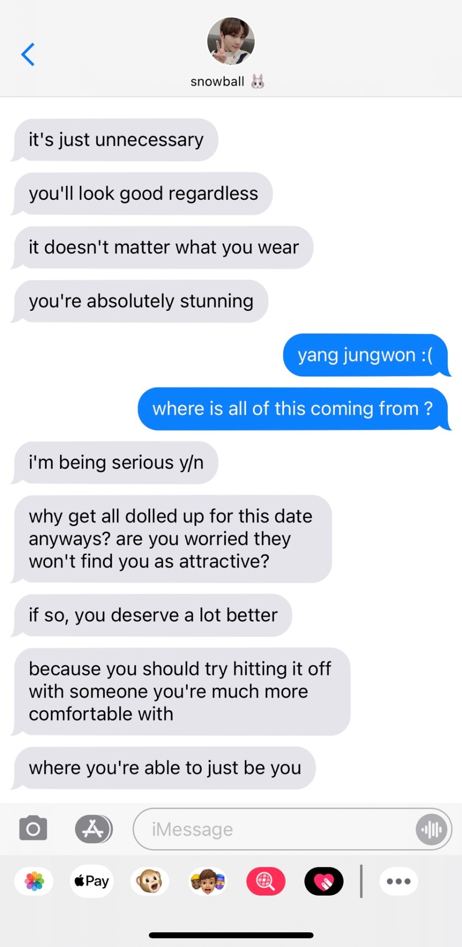 Yang Jungwon Me, Instead