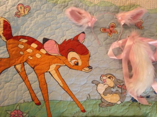 littlebabydaze:  Happiest little pink fawn 💕💕 
