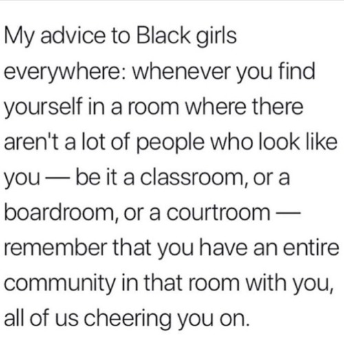 the-modernblackgirl:This