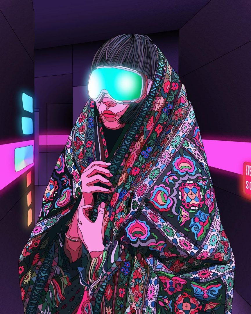 crossconnectmag:  Cyberpunk Illustrations by  Mad Dog Jones  Mad Dog Jones   is the