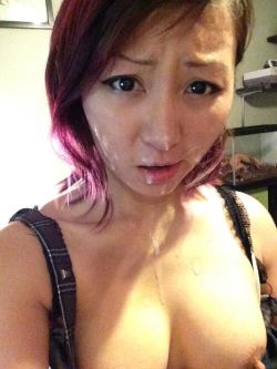 Asian Cum Face