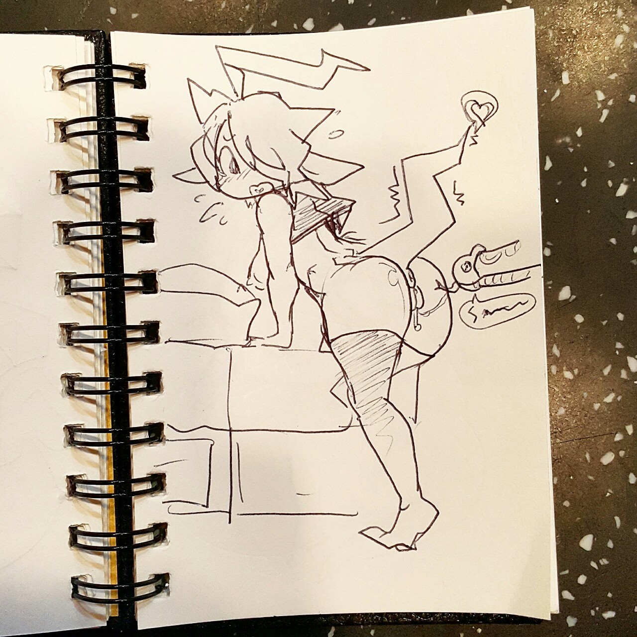 gynoidherring:  2~5min my follower Chat  OCs sketch! What your OCs?