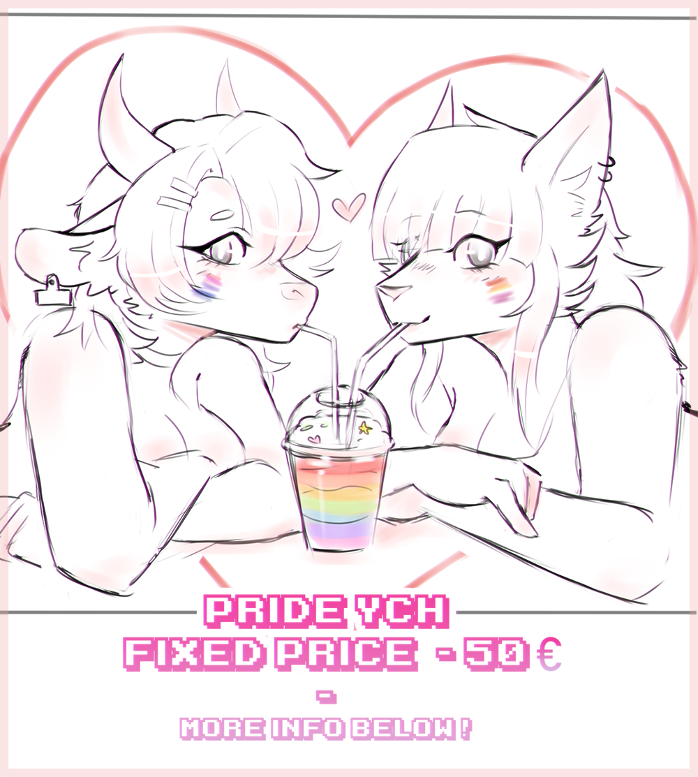 puffyrin:Happy pride 🏳️‍🌈 Doing a YCH for this month!More info on my furaffinity