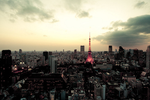 Tokyo Tower 18:16 : Minato, Tokyo, Japan