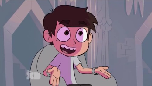 starcoanonymous:  “If you’re hungry I’m a great cook so why don’t you let me out of this chair and I’ll give you a taste.” - Marco Diaz  Can I just say Marco is such a badass? 