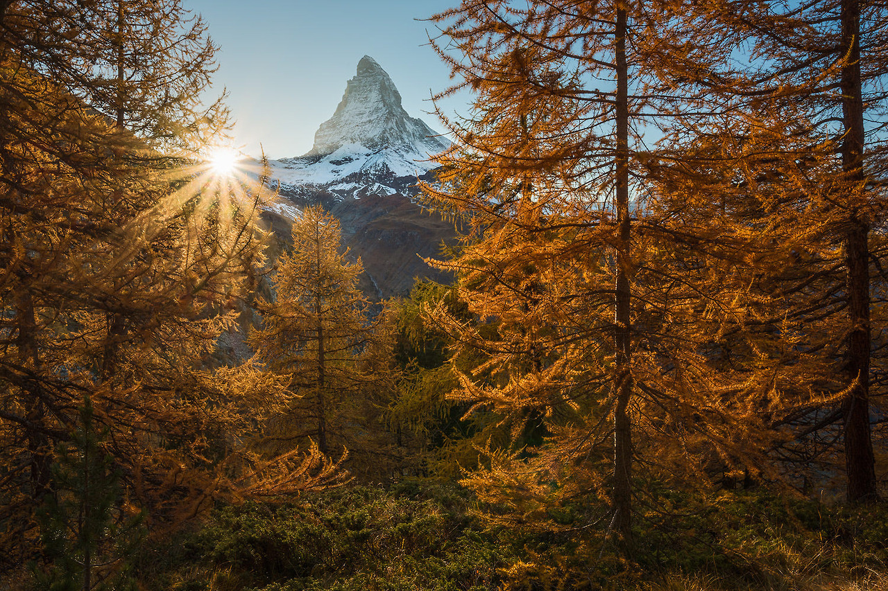 earth-land:  Matterhorn - Switzerland The Matterhorn, the king of mountains, is the