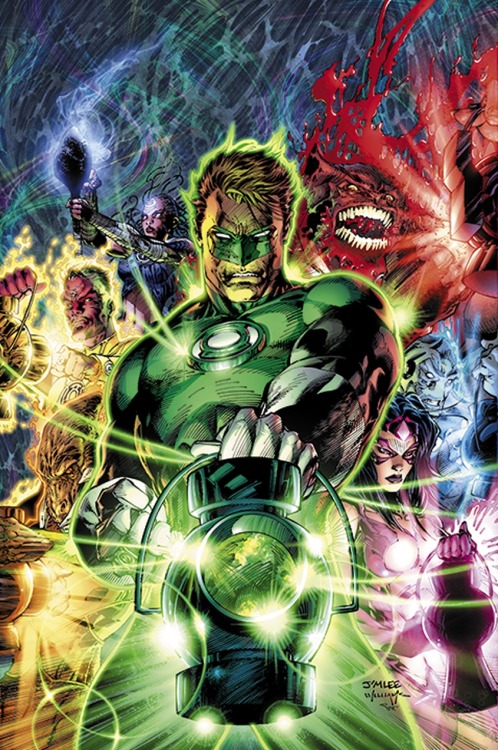 The old New Guardians by Jim Lee, Doug Mahnke &amp; Ivan Reis