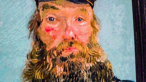 Portrait of Postman Roulin, 1888, Oil on canvasVincent van Gogh, Dutch, 1853-90