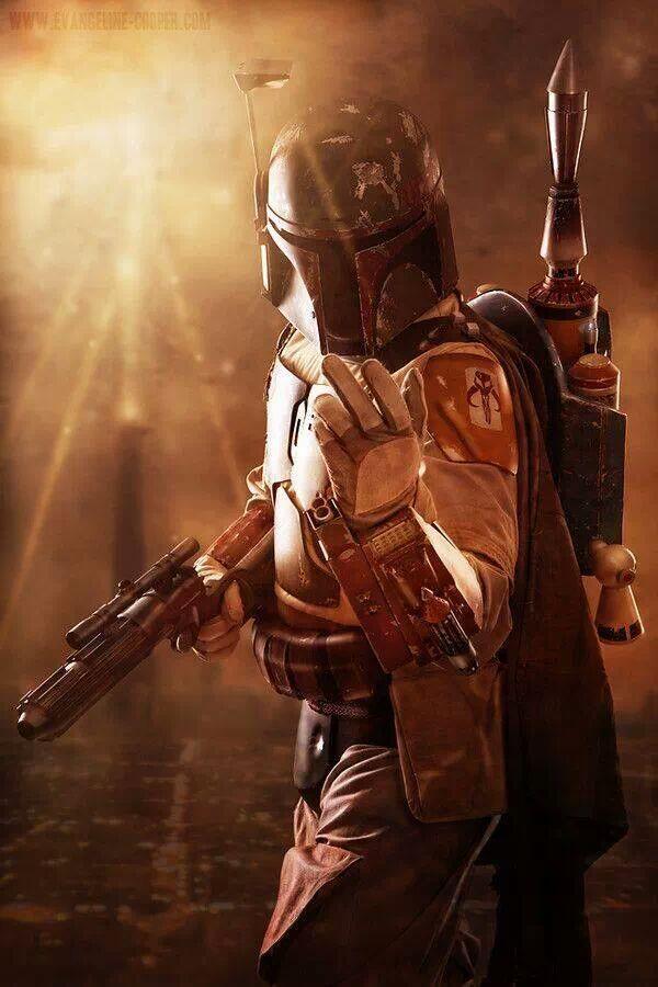 mandalorian:  Amazing Boba Fett painting