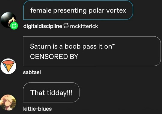 mckitterick:mutedtempest:mckitterick:…speaking of [tumblr] fails: hmmmmm Saturn showing those female-presenting nipplesy'all’re hilarious 