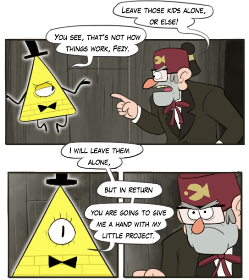 moringmark: Deal with a trickster.