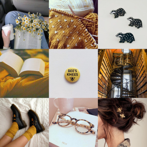 hogwarts-house-aesthetics:Nerdy Hufflepuff For @wrath-of-poseidon