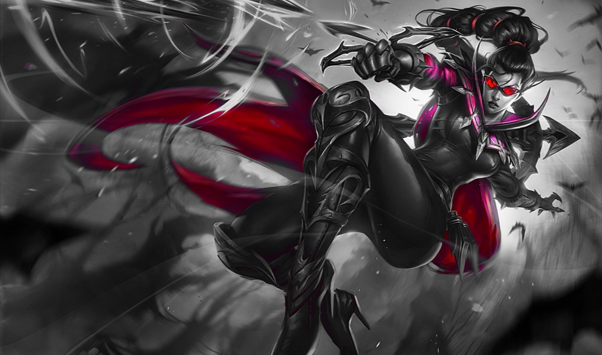 Monochromatic Splash Art: Classic Vayne by AODRG 