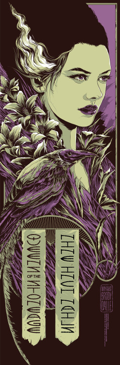 Queens Of The Stone Age + Nine Inch Nails Australian Tour - Official Screenprint Design by Ken Taylo