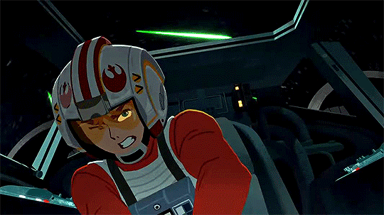 fernandabarrera:  Luke Skywalker in the Star Wars: Galaxy of Adventures trailer.