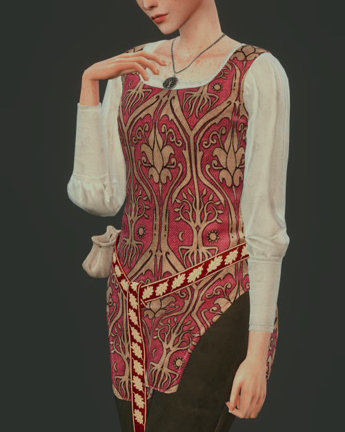 satterlly: A Plague Tale: Innocence - Amicia outfitNew meshCostume + Pendant1 colorAdult onlyFe