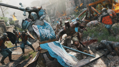 gamefreaksnz:   					For Honor: Ubisoft’s newest IP lets you play as a Knight, Viking or Samurai					Ubisoft has officially announced For Honor, a new IP mixing skill, strategy and team play with visceral, melee combat.View E3 trailer here. 