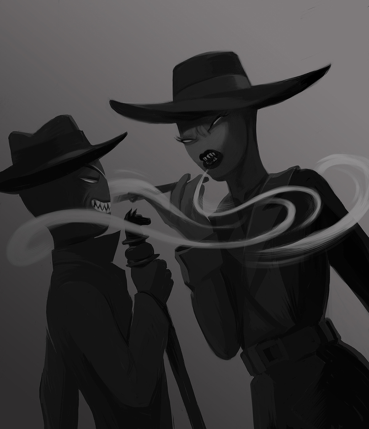 industrialrage:    24) Kismesises  Spades Slick and Snowman