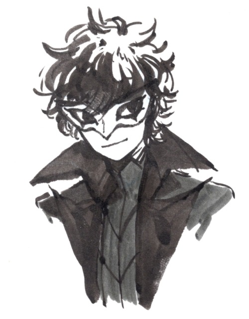 pocketghosts:more joker doodls