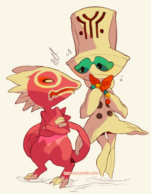 teacosi:  commissions for the amazing pk !!