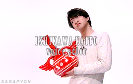 sarapyon:  Ishikawa Kaito with his husky voice in every anime he’s in (*´▽｀*) 