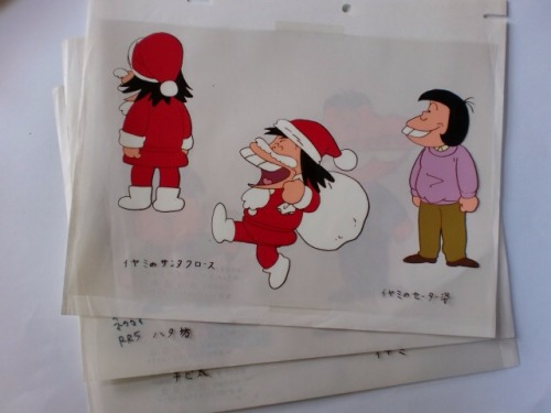 nekonukoneko:vintage Osomatsukun cels by Studio Pierrot (1980s)