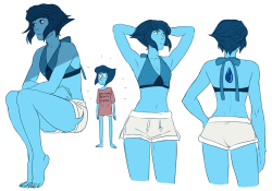 happyds:Lapis in little shorts just cause&lt;3