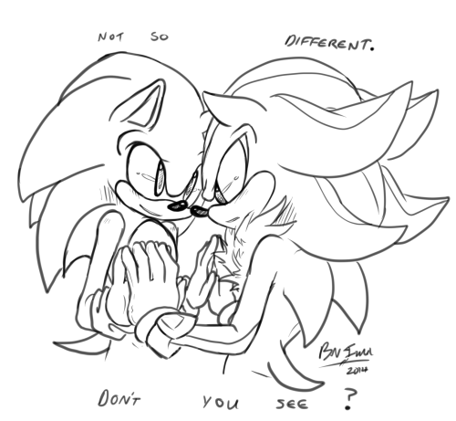 So Davie dared Me To (and Quote) ‘SLAY ME W/ UR SONADOW’  CHALLENGE ACCEPTED  These Are WIPs Both