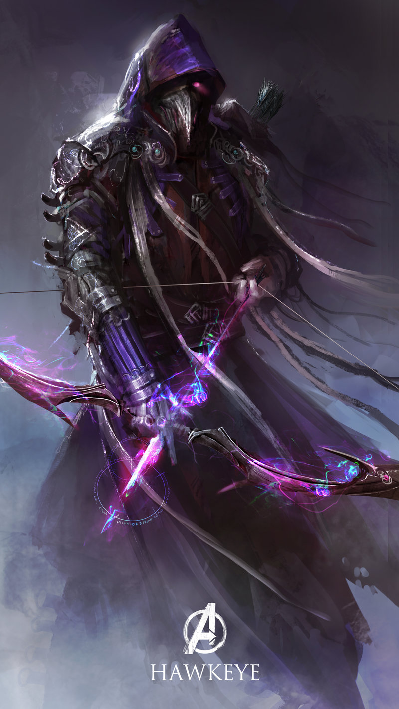 pxlbyte:  The Avengers Illustrated as a Dark FantasyDaniel Kamarudin is the man behind
