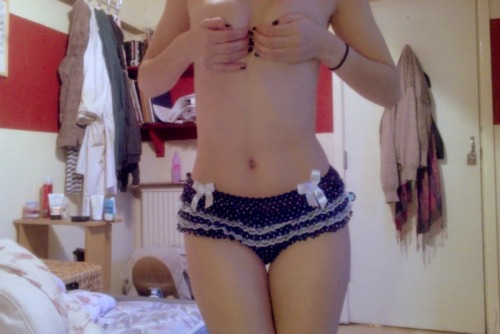 Porn photo oddfevers:  Pretty new knickers in time for