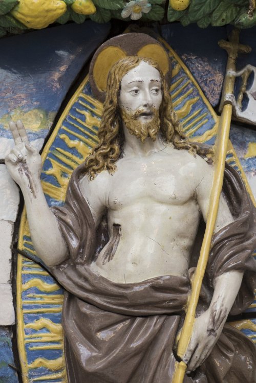 There is a new addition in the Conservation department, and it’s a big one. Resurrection of Christ, 