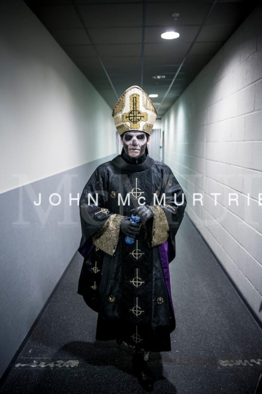 Full Ghost Photo Shoot Backstage In 2015