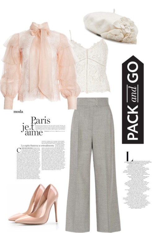 Paris by byacrystal featuring white crop tops ❤ liked on Polyvore